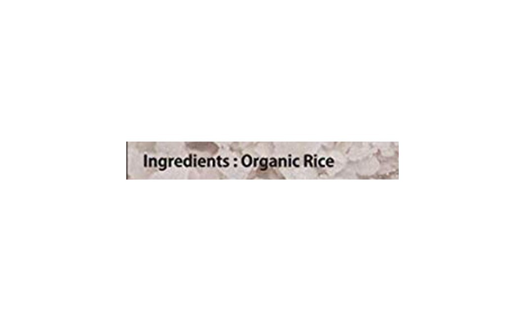 Bytewise Organic Poha (Beaten Rice)    Pack  500 grams